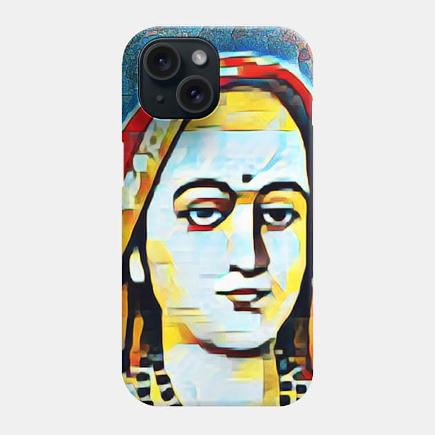 Adi Shankara Abstract Portrait | Adi Shankara Artwork 2 Phone Case by JustLit