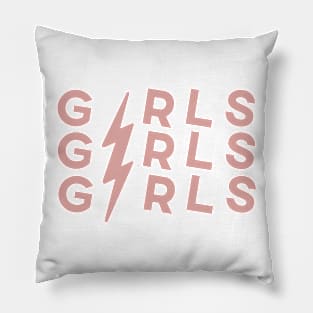 Girls Girls Girls Pillow