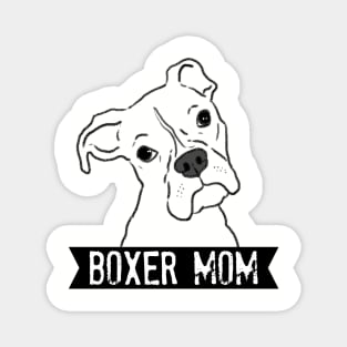 Boxer Mom, Boxer Mama, Boxer Dog, Boxer Lover Magnet