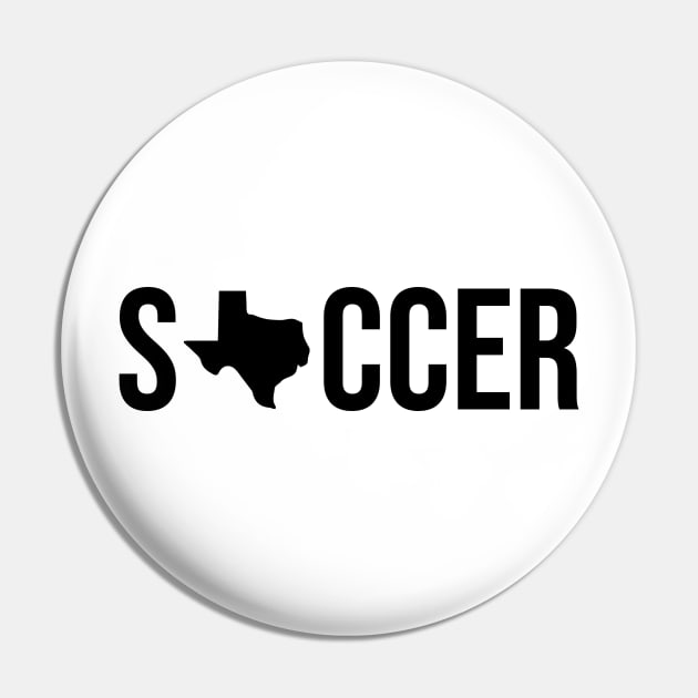 Texas Soccer Pin by rustyskate