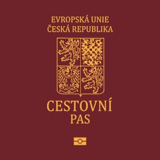 Czech Republic passport T-Shirt