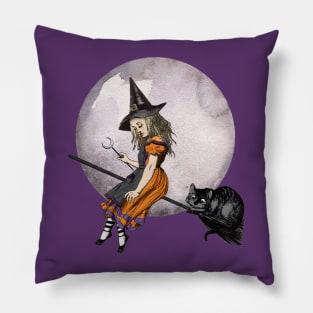 Halloween Alice in Wonderland Pillow