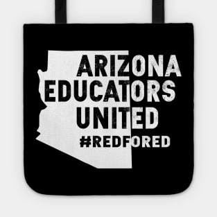 Red for ed arizona educators united teachers strike Tote