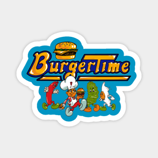 Burger Time Characters Magnet