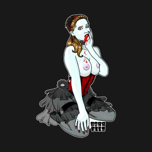 Monster Girl: Vampire (Gory and Naughty) T-Shirt