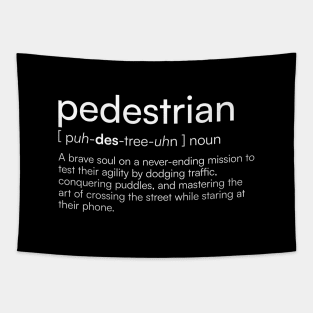 Pedestrian definition Tapestry