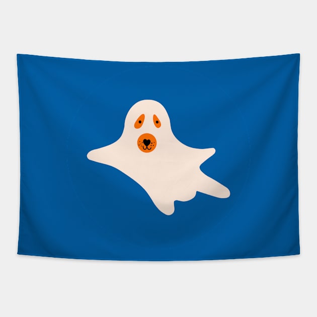 Funny ghost Tapestry by DanielK