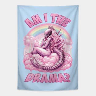 Am I the Drama Xenomorph Queen Tapestry