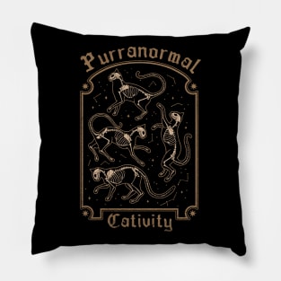 Purranormal Cativity Pillow