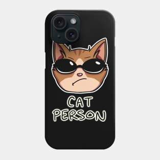 Cat Person Phone Case