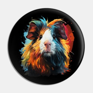 Guinea Pig Rainbow Pin