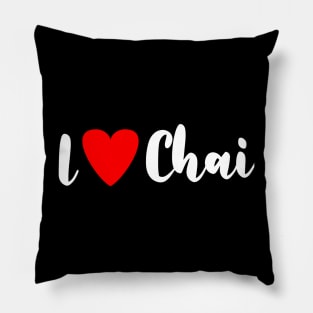 I love chai Pillow