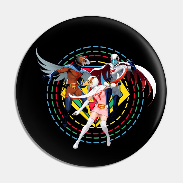 Battle Of The Planets - Japan Pin by Grindbising