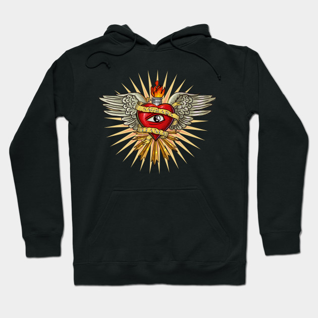 sacred heart hoodie