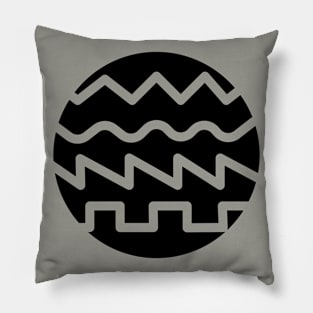 Synthesizer Waveforms Pillow