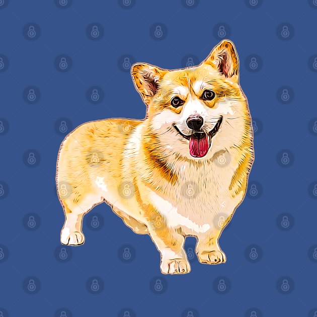 Corgi Cute Dog Welsh Pembroke by ElegantCat