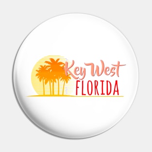 Life's a Beach: Key West, Florida Pin