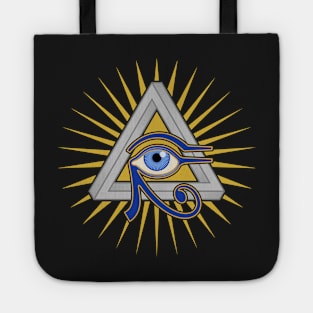 Eye and Triangle Tote