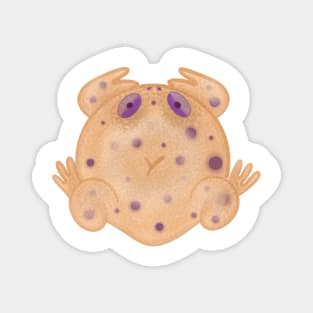 Frosted Blueberry Bagel Toad Magnet