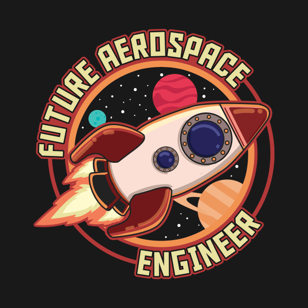 Cute Future Aerospace Engineer Spaceship Launch by theperfectpresents