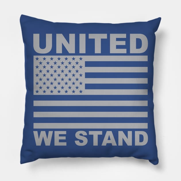 United We Stand Pillow by UnitedShirtsofAmerica