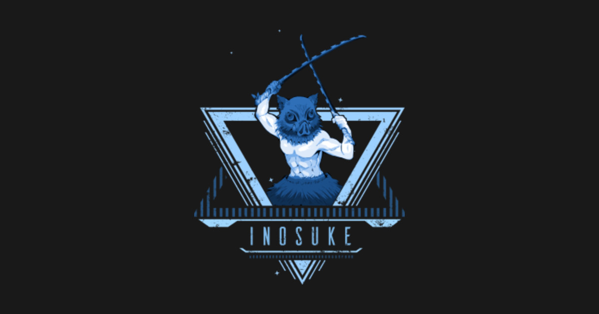 Inosuke Star Design | Demon Slayer Anime Shirt - Demon Slayer - T-Shirt | TeePublic