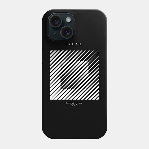 Minimal Break Phone Case by quietriot