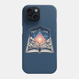 Take A Look It's In A Book Phone Case