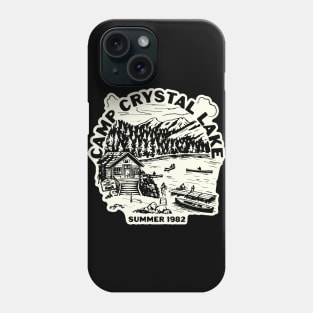 Camp Crystal Lake Summer '82 (on dark) Phone Case