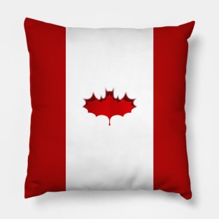 CAN-Bat Leaf Pillow