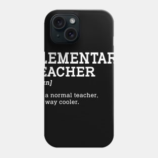 Elementary Teacher Gift Back To School Idea Phone Case
