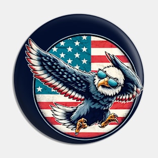 American Eagle Dabbing Pin