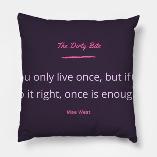 Mae West 1 Pillow