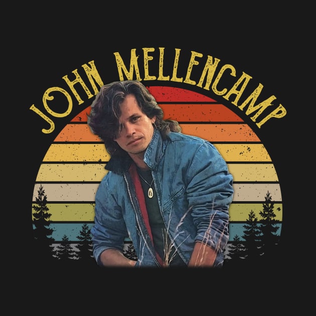 Vintage John Mellencamp by FrancisMcdanielArt