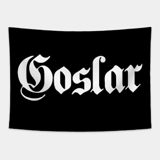 Goslar written with gothic font Tapestry