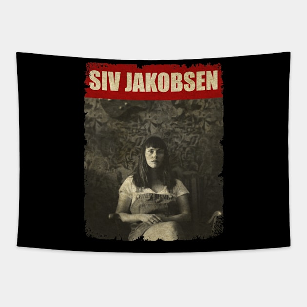 Siv Jakobsen - NEW RETRO STYLE Tapestry by FREEDOM FIGHTER PROD