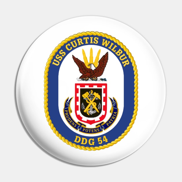 USS Curtis Wilbur (DDG-54) Pin by Airdale Navy