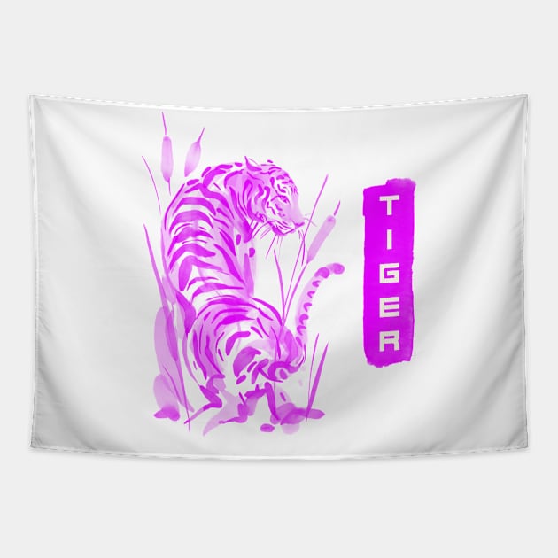 The tiger Tapestry by Sabahmd