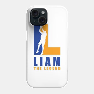 Liam Custom Player Basketball Your Name The Legend Phone Case