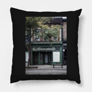 No 808 Queen St E 3 Color Version Pillow