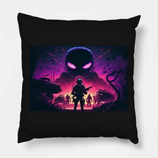 Alien Invasion Vol. 6 Pillow