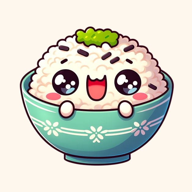 Adorable Rice Bowl Delight by PhotoSphere