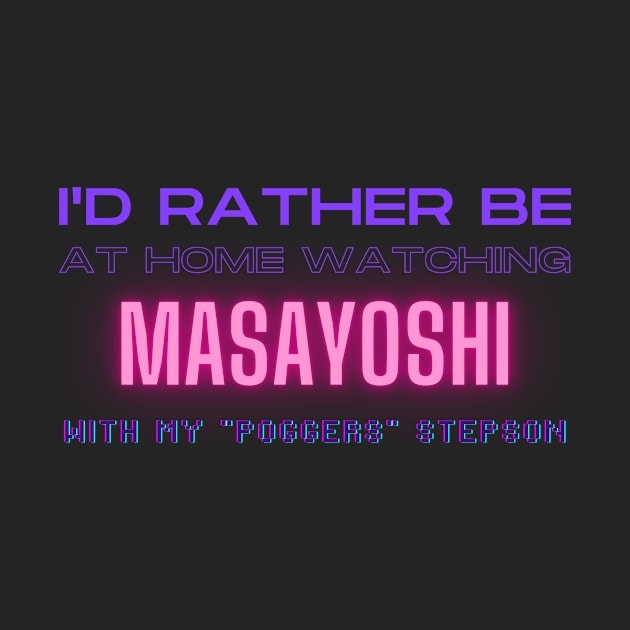 Masayoshi poggers stepson twitch youtube content creator by LWSA