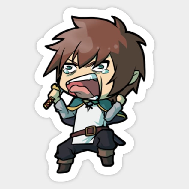 Chibi Kazuma - Konosuba - Konosuba - Sticker