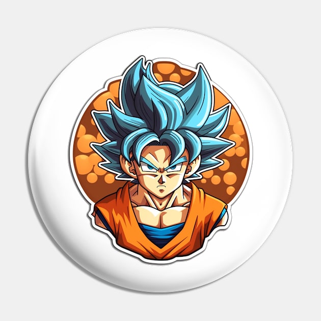 Powerful Warrior - Inspired Anime Character Design Pin by InTrendSick