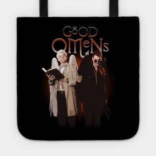 good omens angel demon Tote