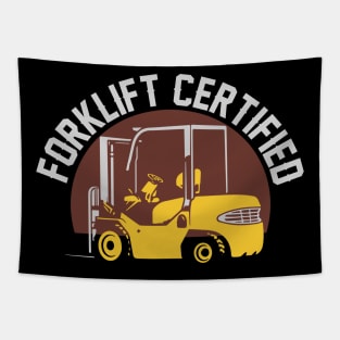 Forklift Certified Tapestry