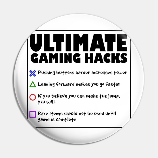 Ultimate Gaming Hacks Pin by creationoverload