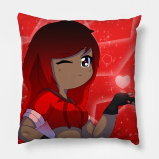 LoveHeart Glass Break Pillow