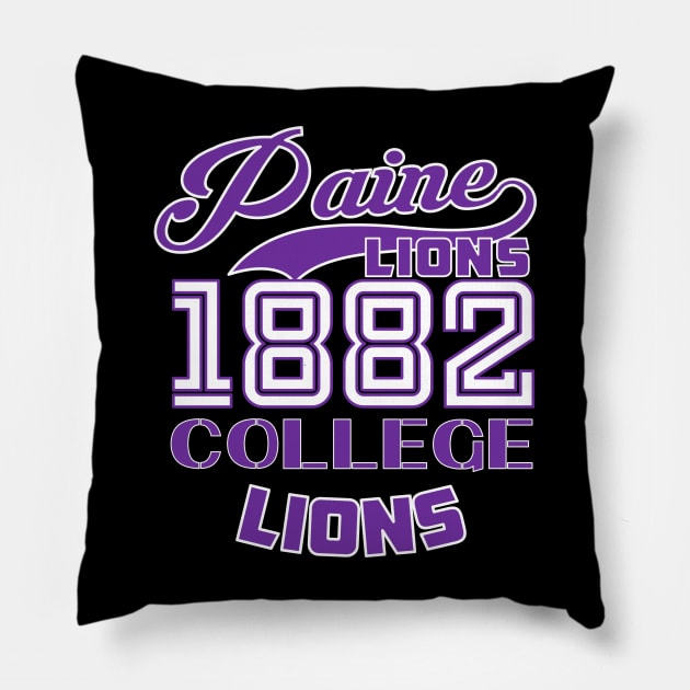 Paine 1882 College Apparel Pillow by HBCU Classic Apparel Co